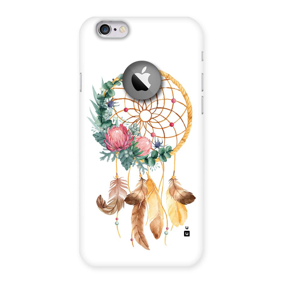 Watercolor Dreamcatcher Back Case for iPhone 6 Logo Cut