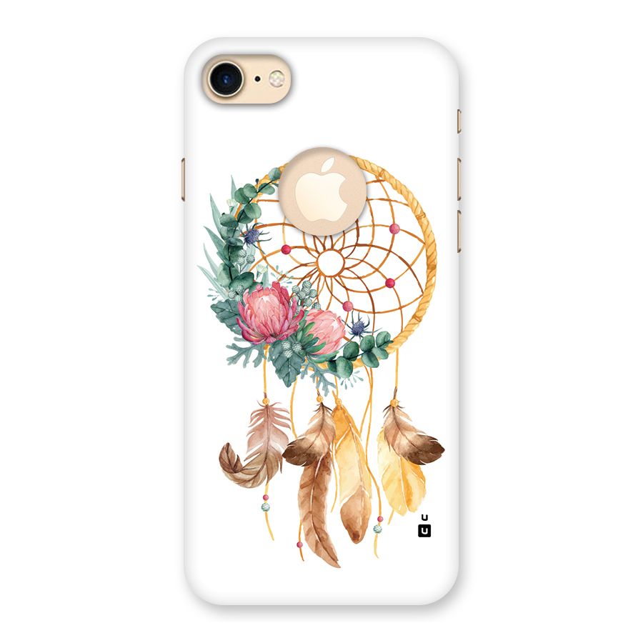 Watercolor Dreamcatcher Back Case for iPhone 7 Logo Cut