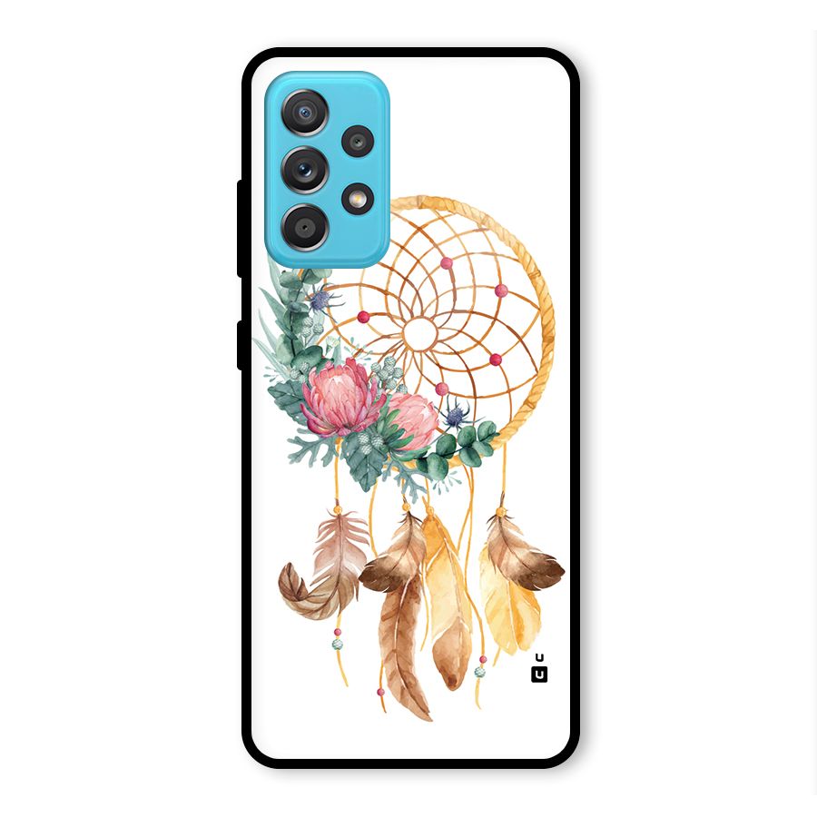 Watercolor Dreamcatcher Glass Back Case for Galaxy A52s 5G