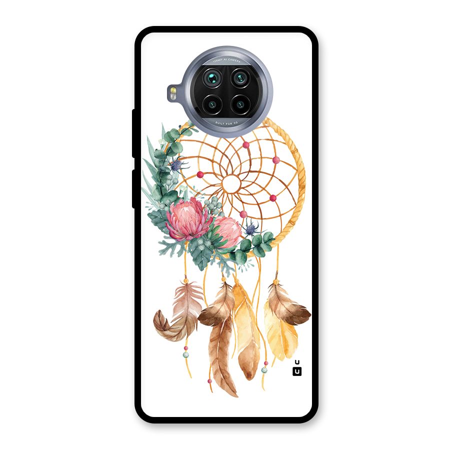 Watercolor Dreamcatcher Glass Back Case for Mi 10i