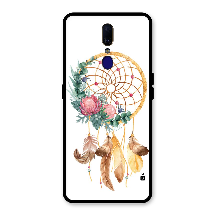 Watercolor Dreamcatcher Glass Back Case for Oppo F11