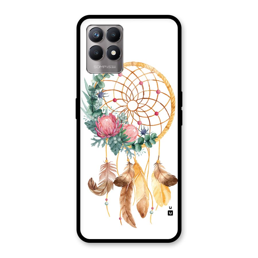 Watercolor Dreamcatcher Glass Back Case for Realme Narzo 50