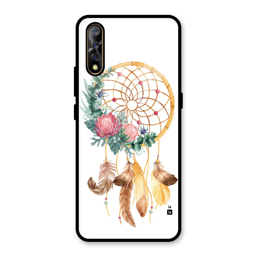 Watercolor Dreamcatcher Glass Back Case for Vivo S1