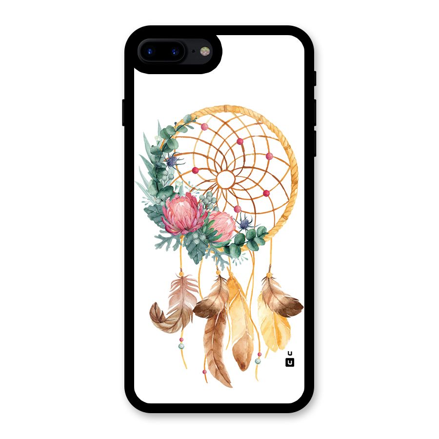 Watercolor Dreamcatcher Glass Back Case for iPhone 7 Plus
