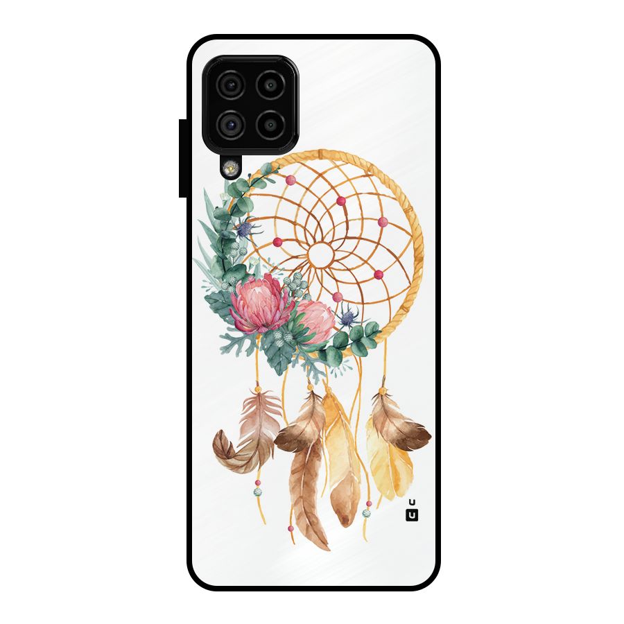 Watercolor Dreamcatcher Metal Back Case for Galaxy A22 4G