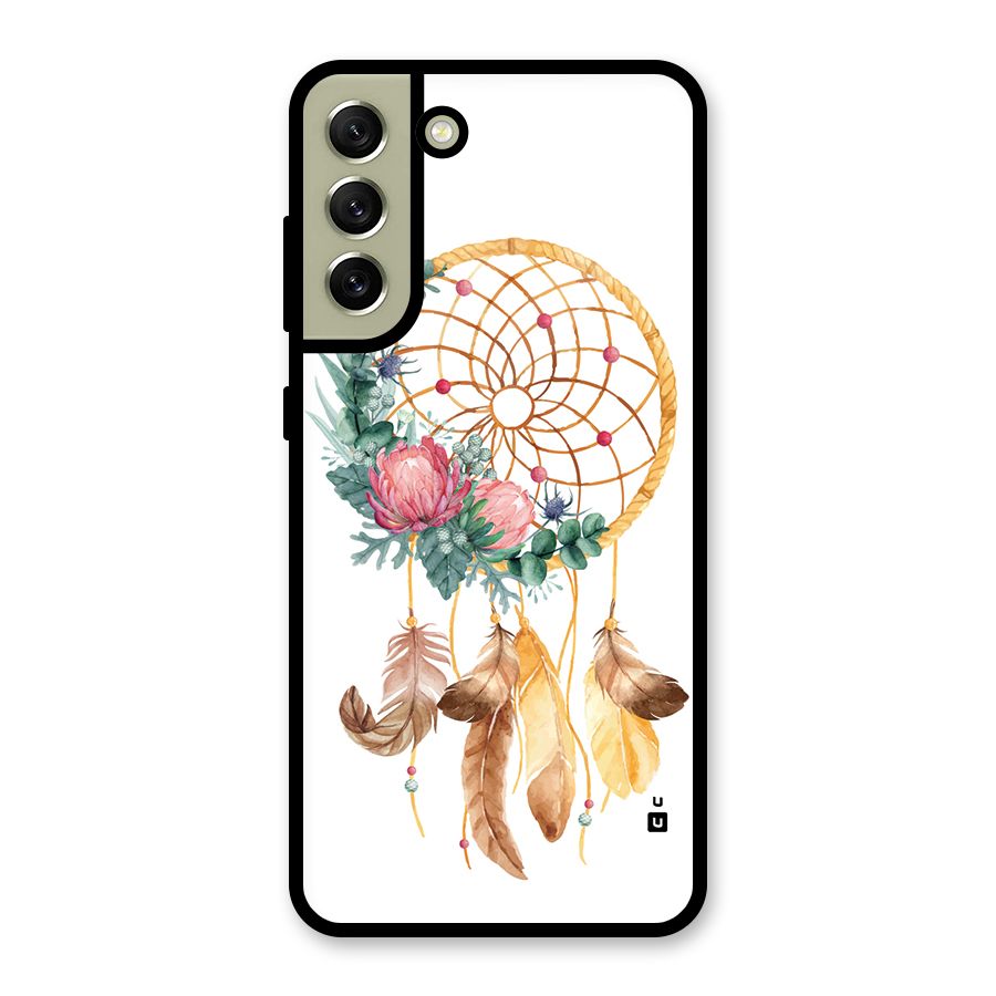 Watercolor Dreamcatcher Metal Back Case for Galaxy S21 FE 5G (2023)