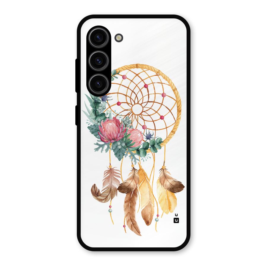 Watercolor Dreamcatcher Metal Back Case for Galaxy S23