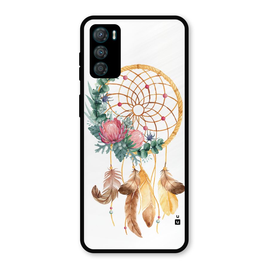 Watercolor Dreamcatcher Metal Back Case for Moto G42