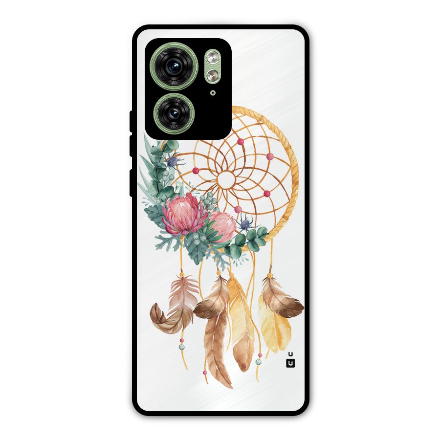 Watercolor Dreamcatcher Metal Back Case for Motorola Edge 40 5G