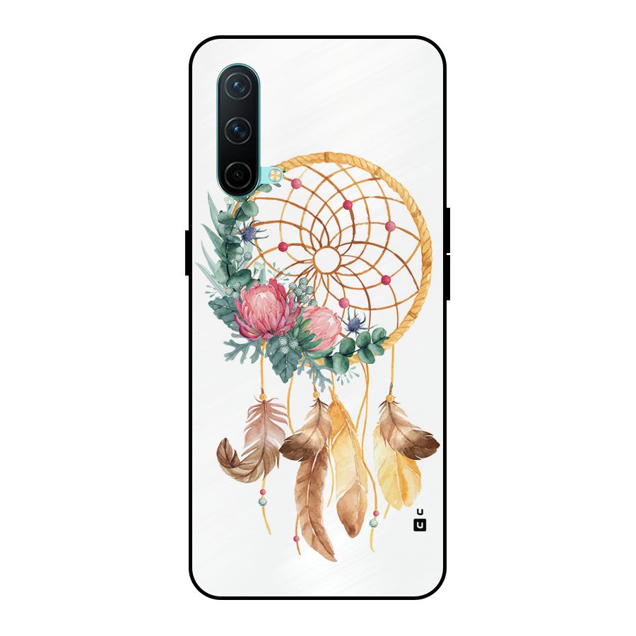 Watercolor Dreamcatcher Metal Back Case for OnePlus Nord CE 5G