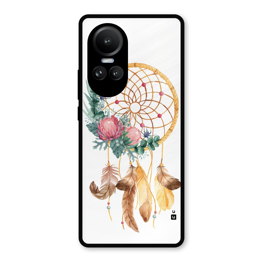 Watercolor Dreamcatcher Metal Back Case for Oppo Reno10 Pro