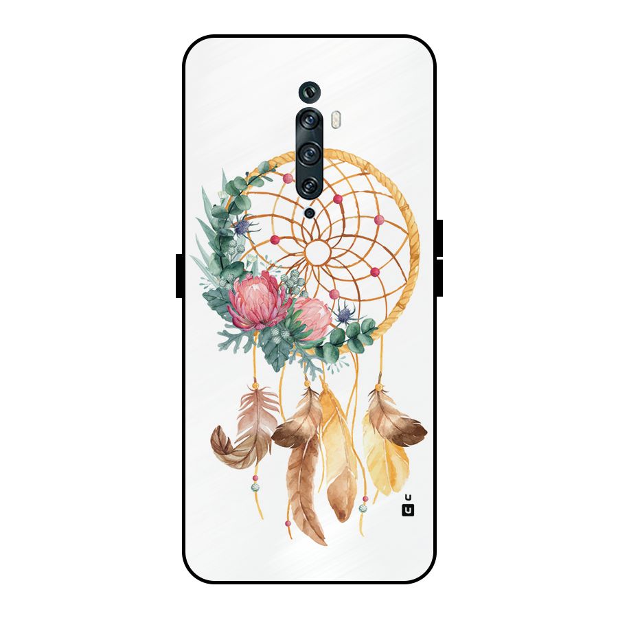 Watercolor Dreamcatcher Metal Back Case for Oppo Reno2 Z