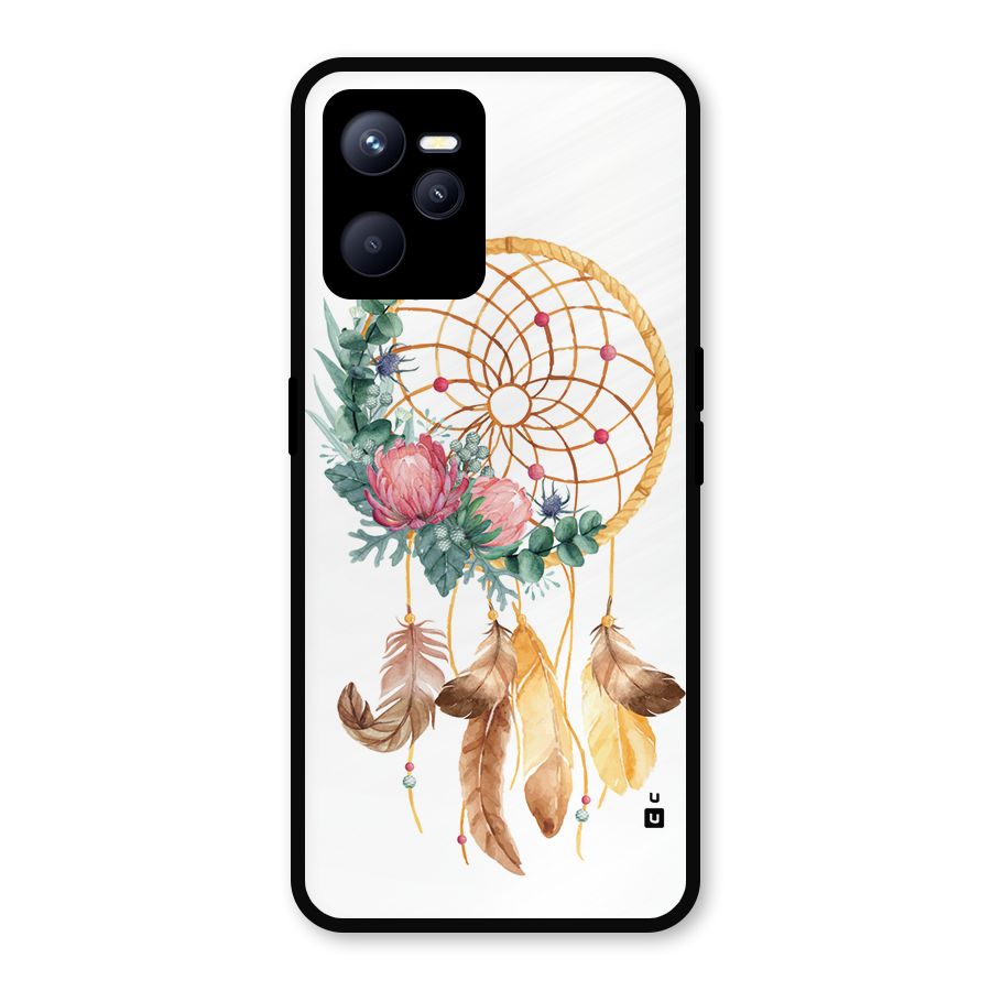 Watercolor Dreamcatcher Metal Back Case for Realme C35