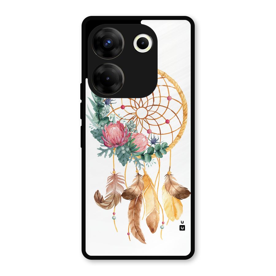 Watercolor Dreamcatcher Metal Back Case for Tecno Camon 20