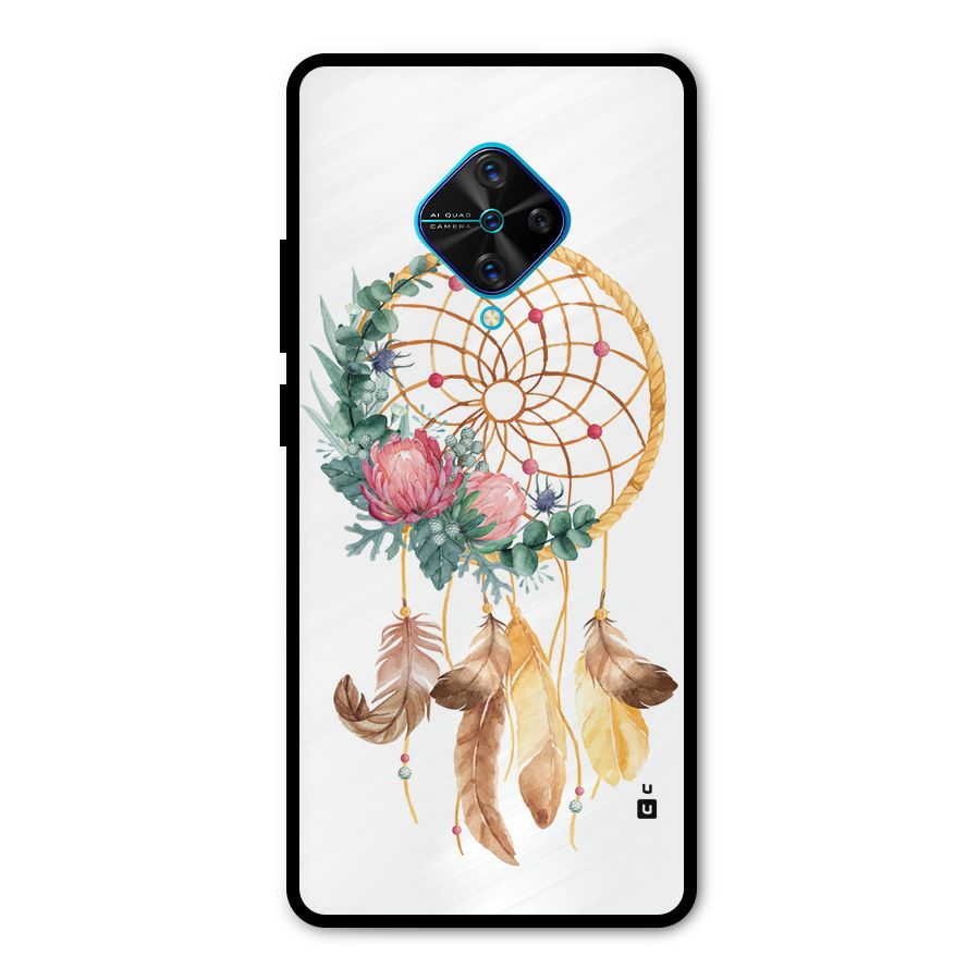 Watercolor Dreamcatcher Metal Back Case for Vivo S1 Pro