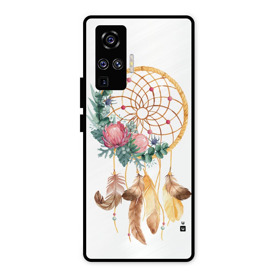 Watercolor Dreamcatcher Metal Back Case for Vivo X50 Pro