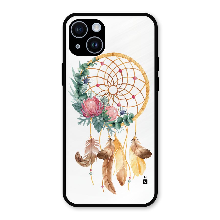 Watercolor Dreamcatcher Metal Back Case for iPhone 14