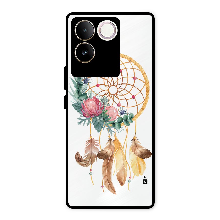 Watercolor Dreamcatcher Metal Back Case for iQOO Z7 Pro