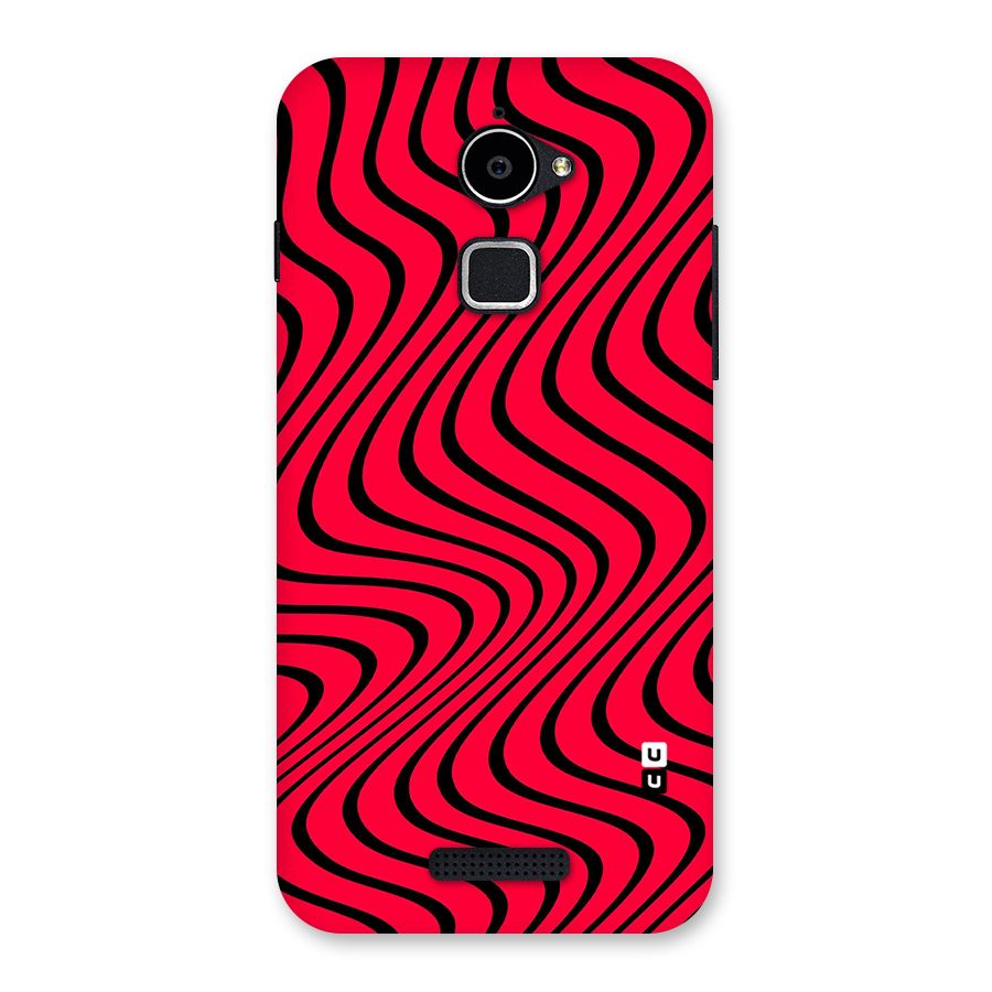 Waves Pattern Print Back Case for Coolpad Note 3 Lite