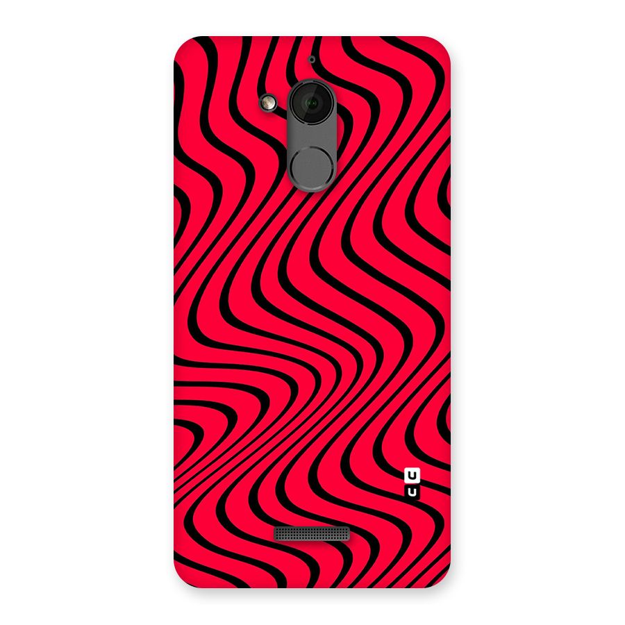 Waves Pattern Print Back Case for Coolpad Note 5