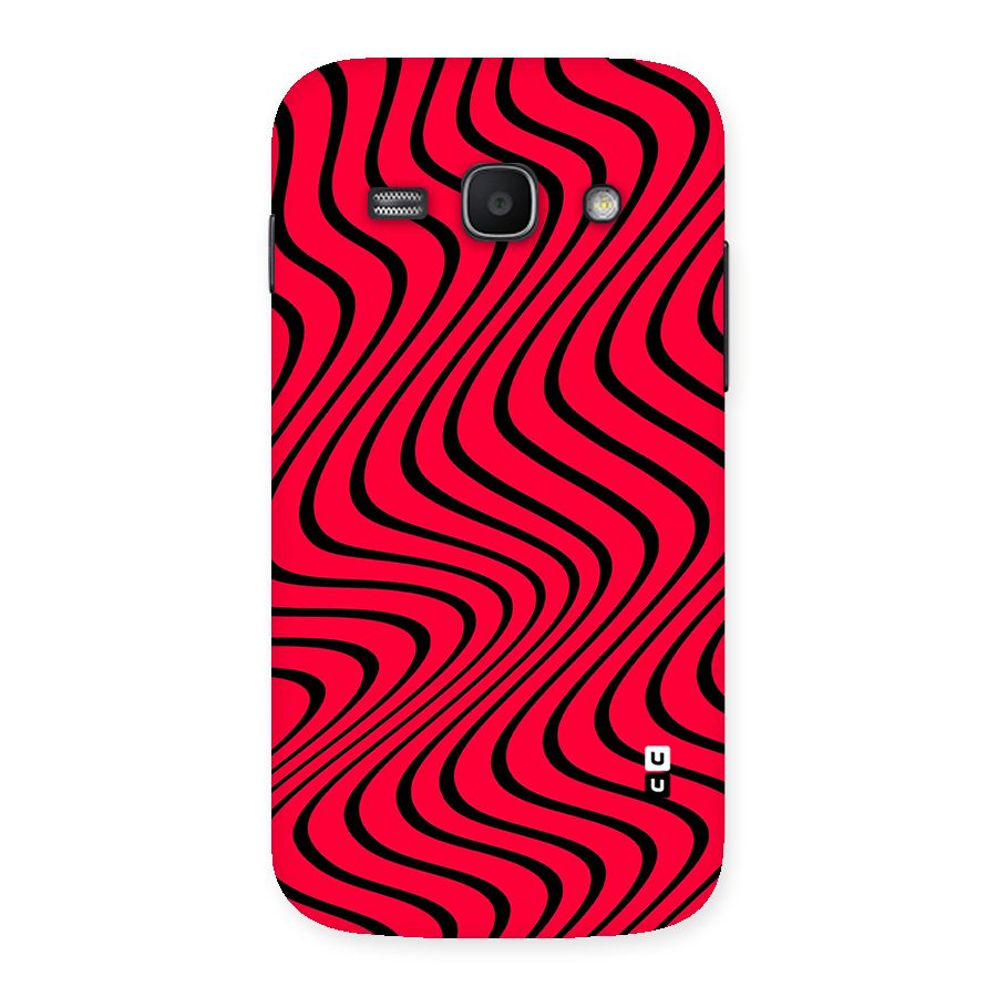 Waves Pattern Print Back Case for Galaxy Ace 3