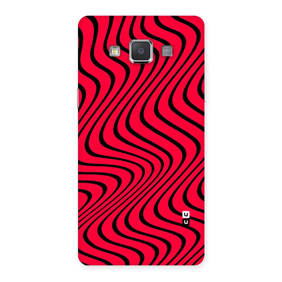 Waves Pattern Print Back Case for Galaxy Grand 3