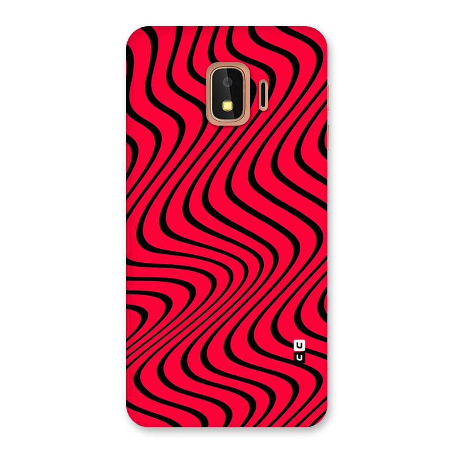 Waves Pattern Print Back Case for Galaxy J2 Core