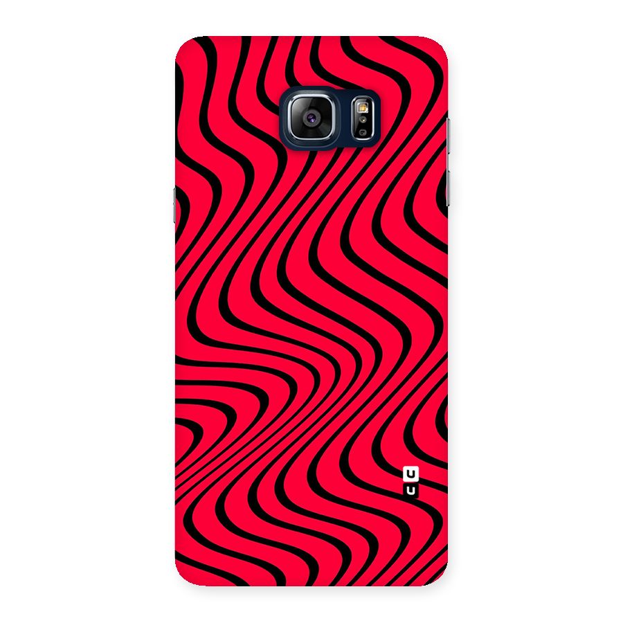 Waves Pattern Print Back Case for Galaxy Note 5