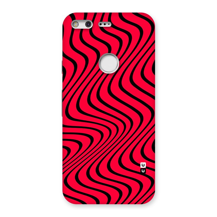 Waves Pattern Print Back Case for Google Pixel