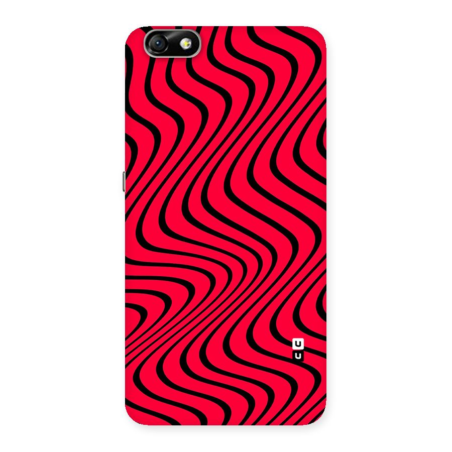 Waves Pattern Print Back Case for Honor 4X