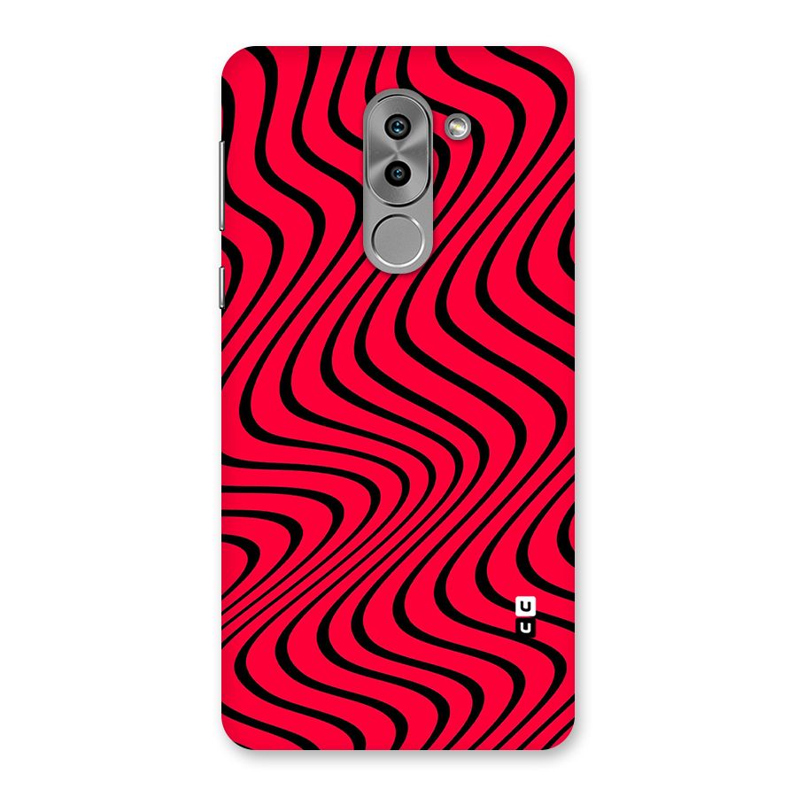Waves Pattern Print Back Case for Honor 6X