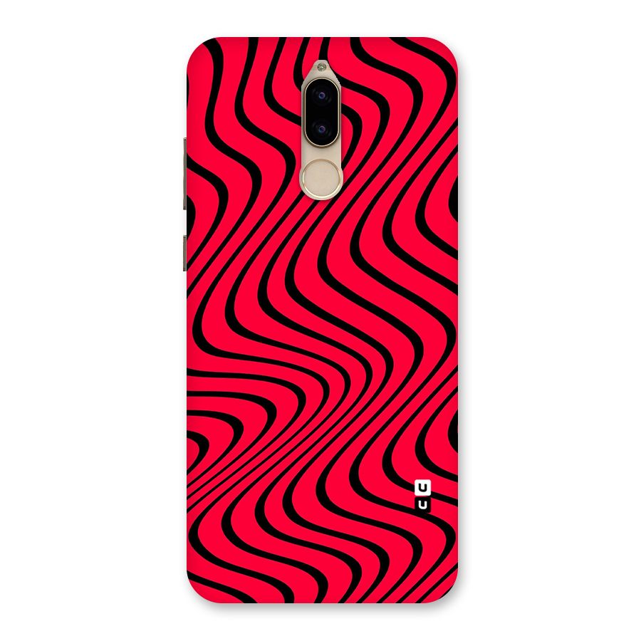 Waves Pattern Print Back Case for Honor 9i