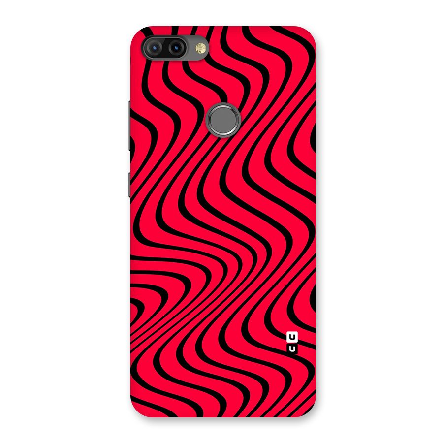 Waves Pattern Print Back Case for Infinix Hot 6 Pro