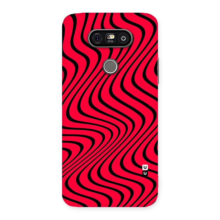 Waves Pattern Print Back Case for LG G5