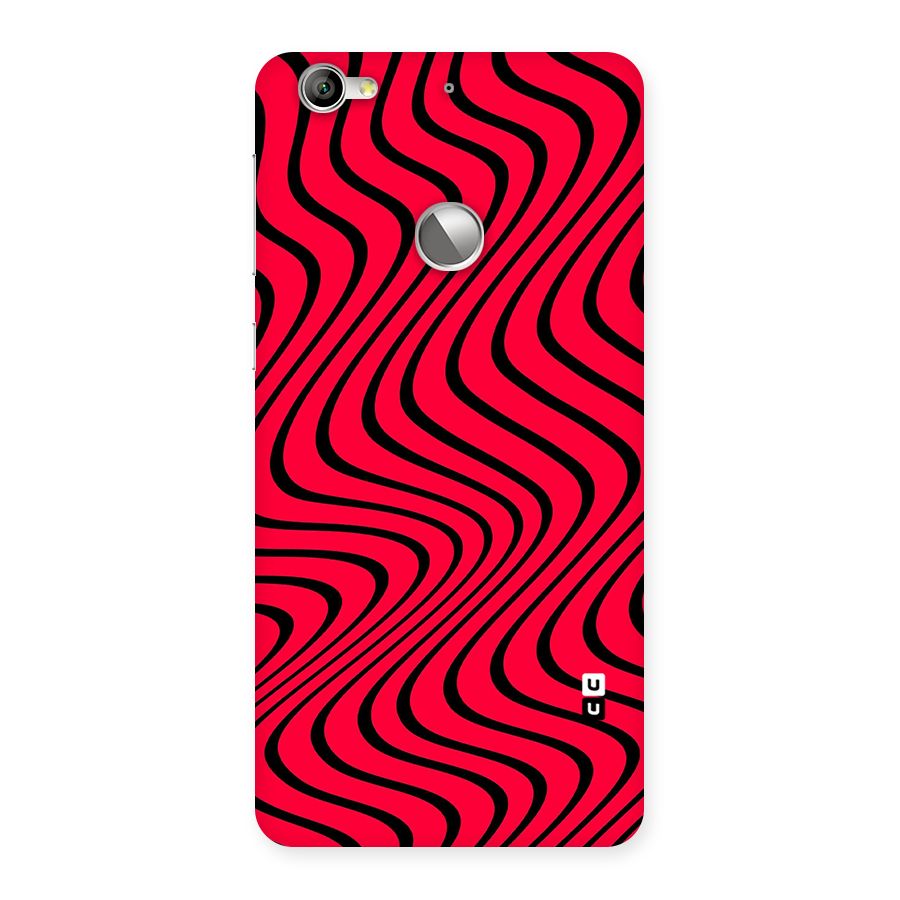 Waves Pattern Print Back Case for LeTV Le 1s