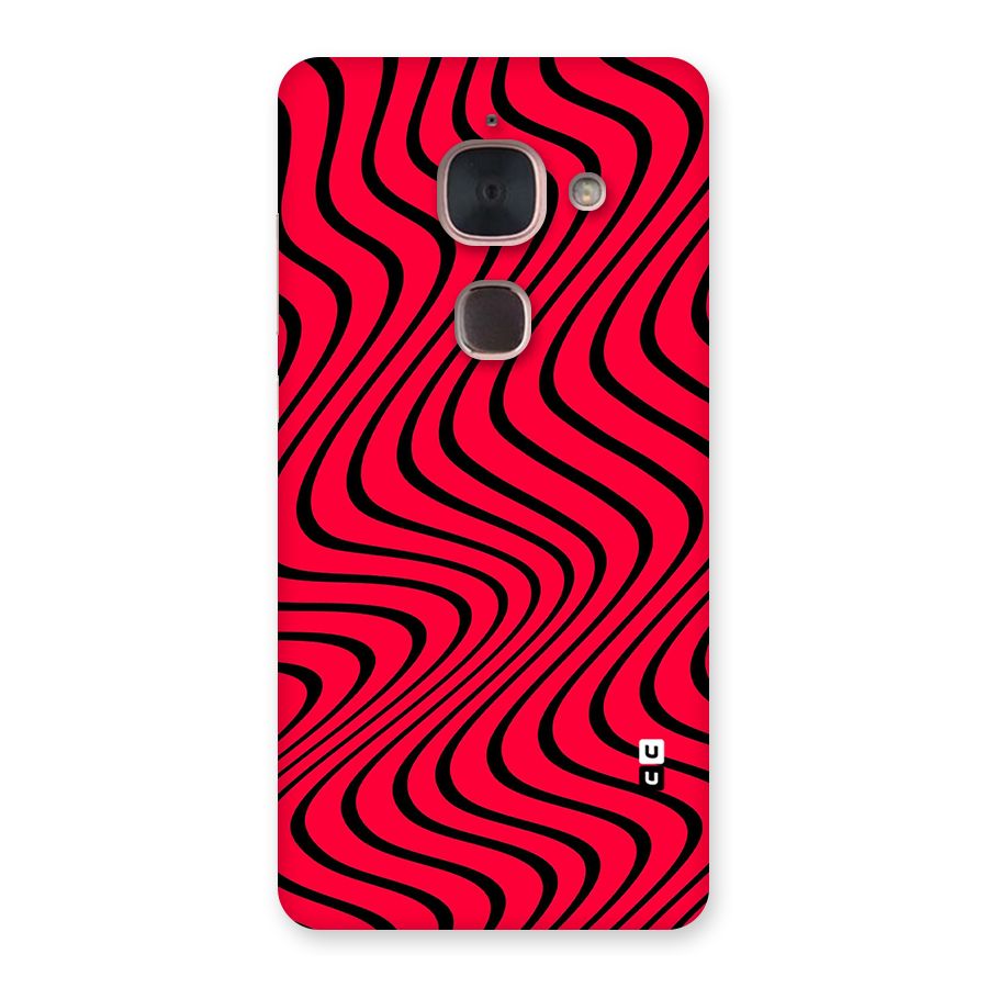 Waves Pattern Print Back Case for Le Max 2