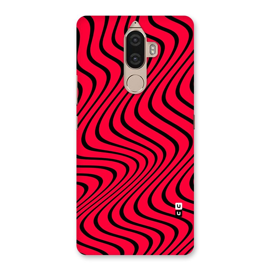 Waves Pattern Print Back Case for Lenovo K8 Note