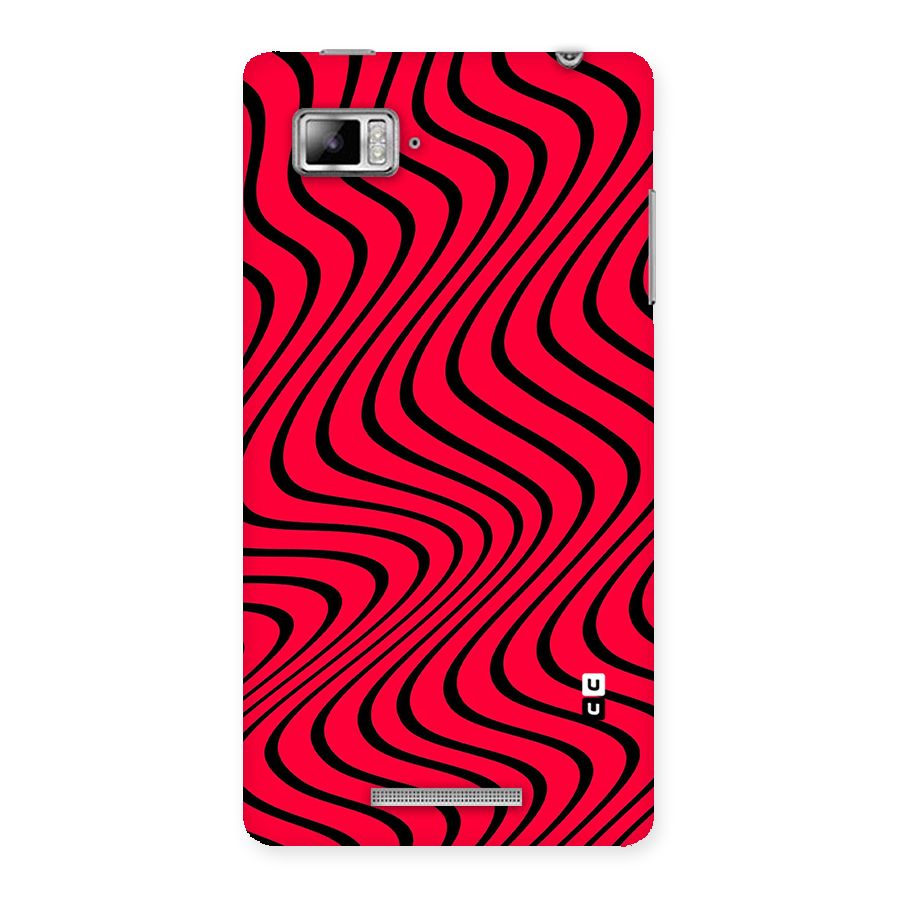 Waves Pattern Print Back Case for Lenovo Vibe Z K910