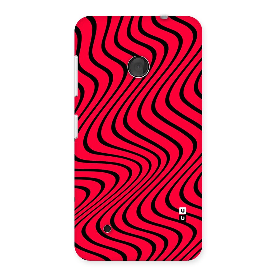 Waves Pattern Print Back Case for Lumia 530
