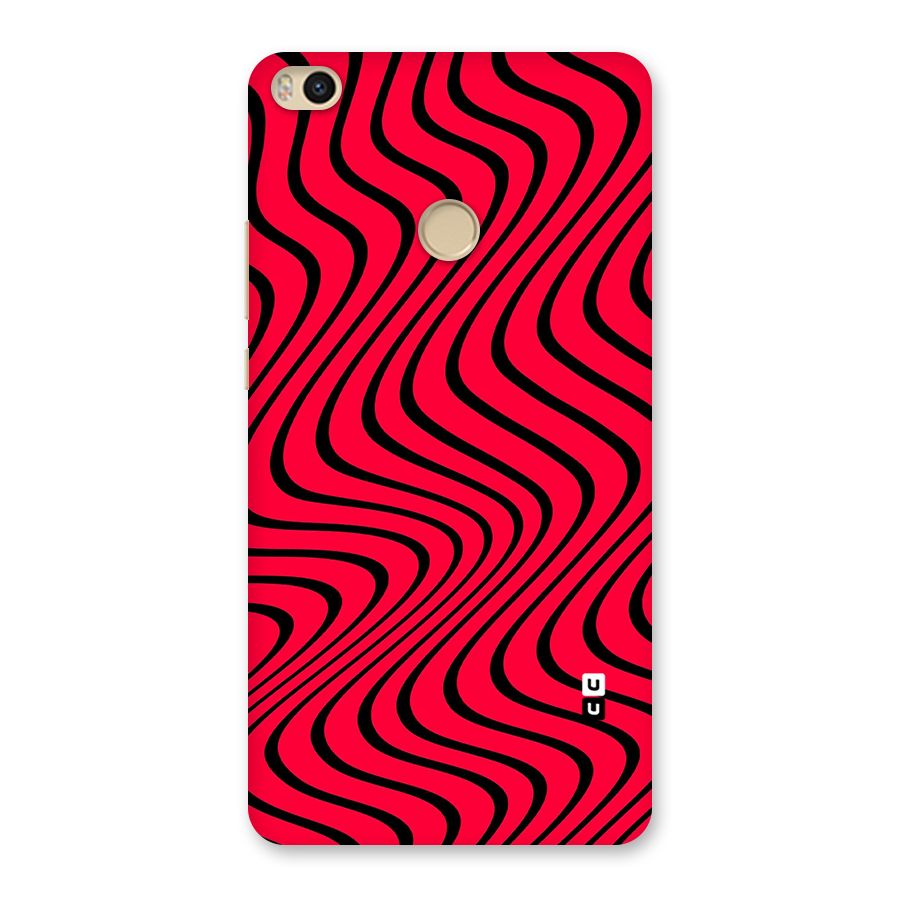 Waves Pattern Print Back Case for Mi Max 2