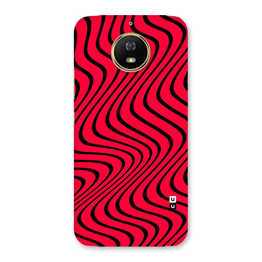 Waves Pattern Print Back Case for Moto G5s