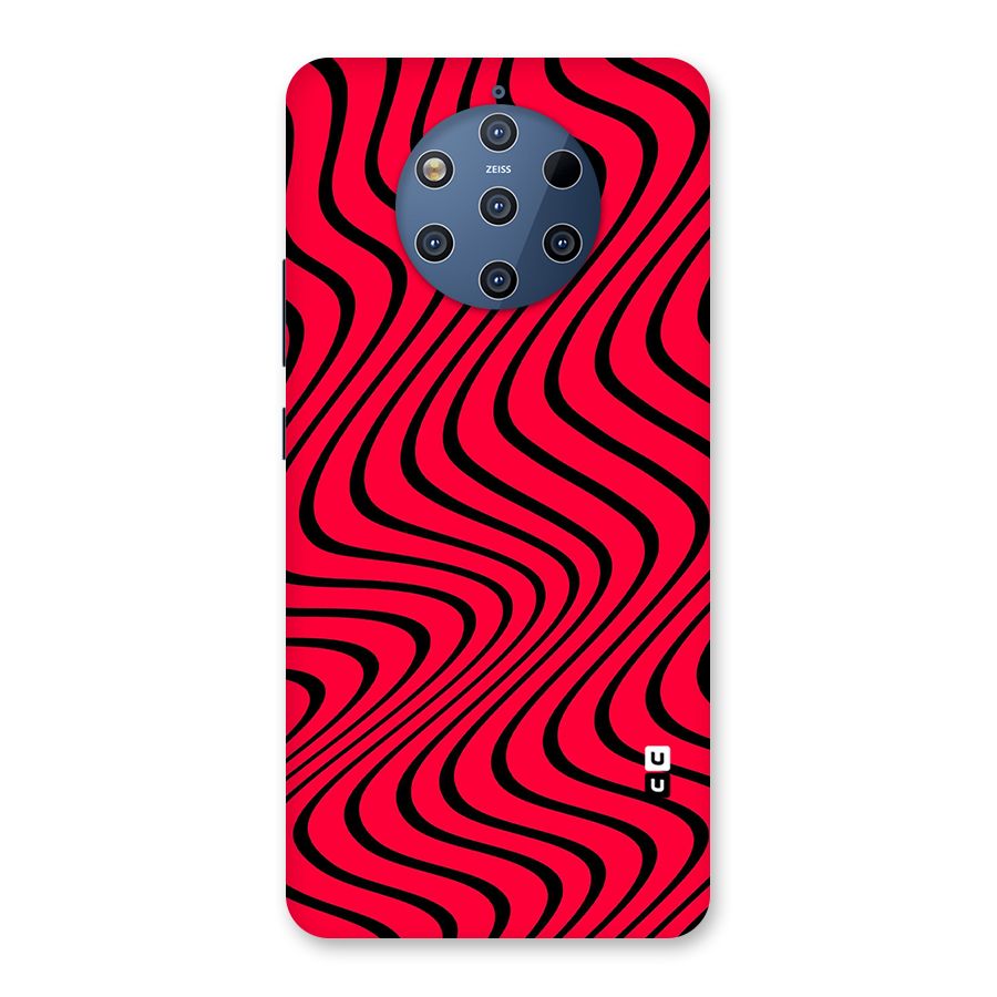 Waves Pattern Print Back Case for Nokia 9 PureView