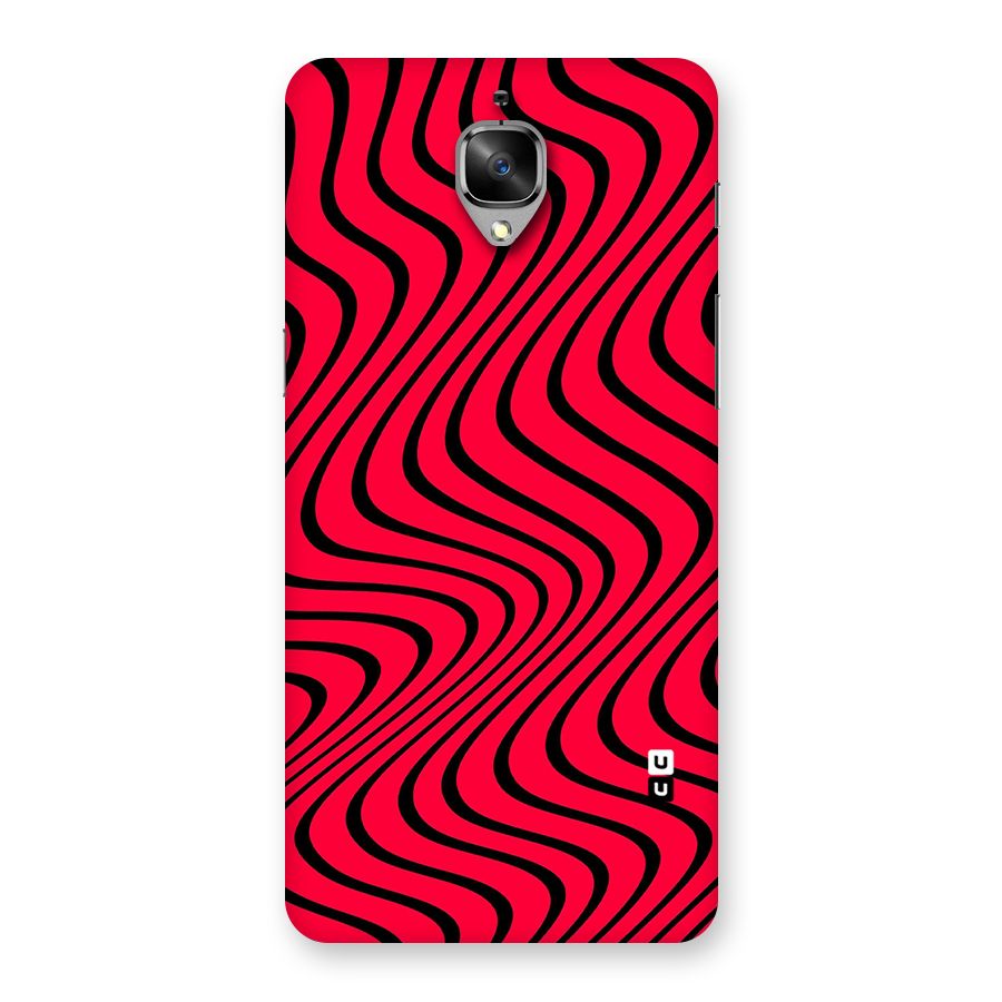 Waves Pattern Print Back Case for OnePlus 3