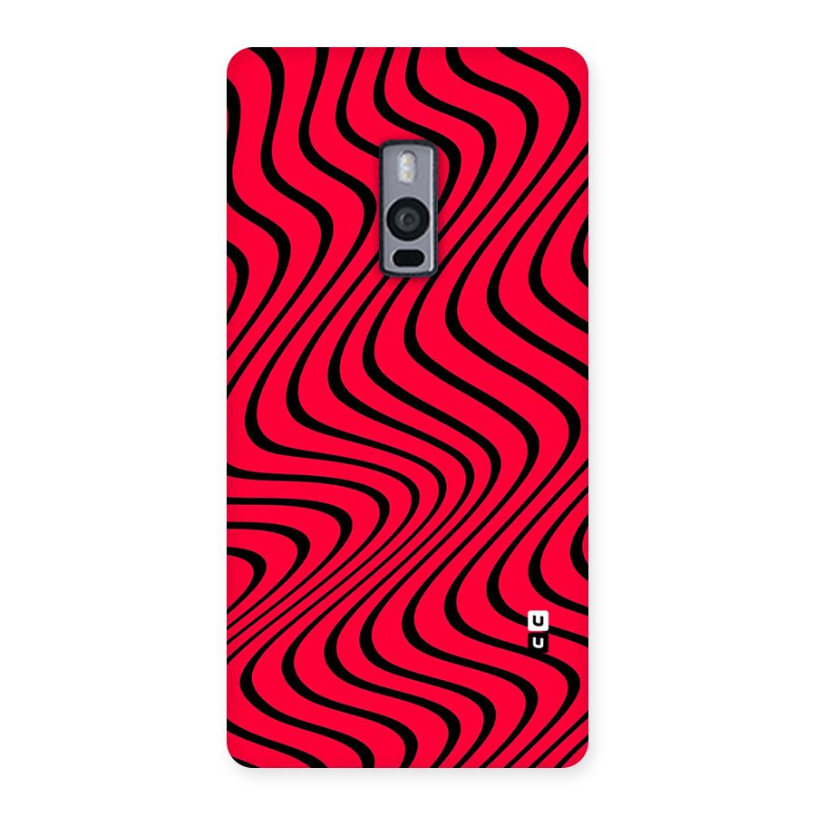 Waves Pattern Print Back Case for OnePlus Two