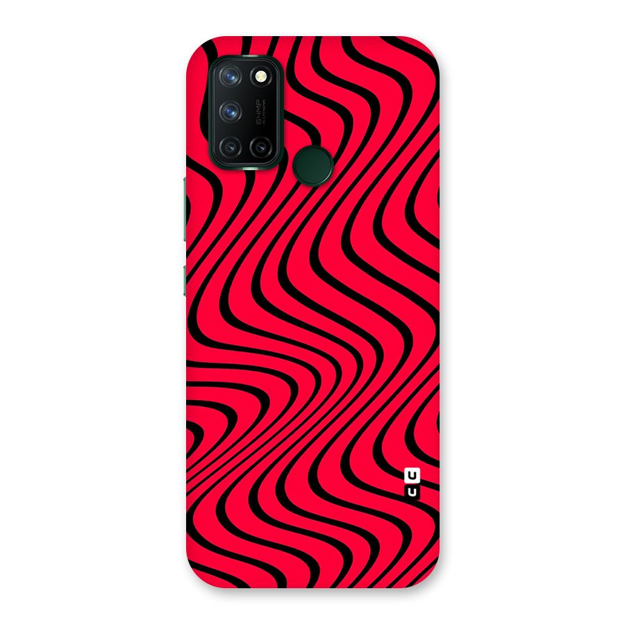 Waves Pattern Print Back Case for Realme 7i