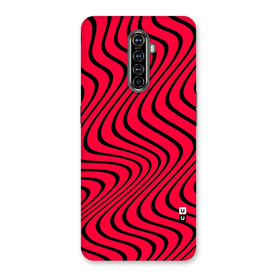 Waves Pattern Print Back Case for Realme X2 Pro