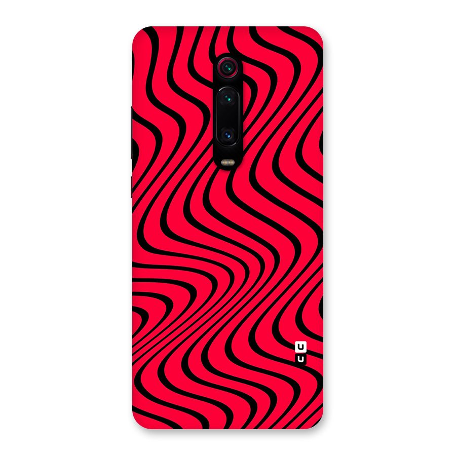 Waves Pattern Print Back Case for Redmi K20 Pro
