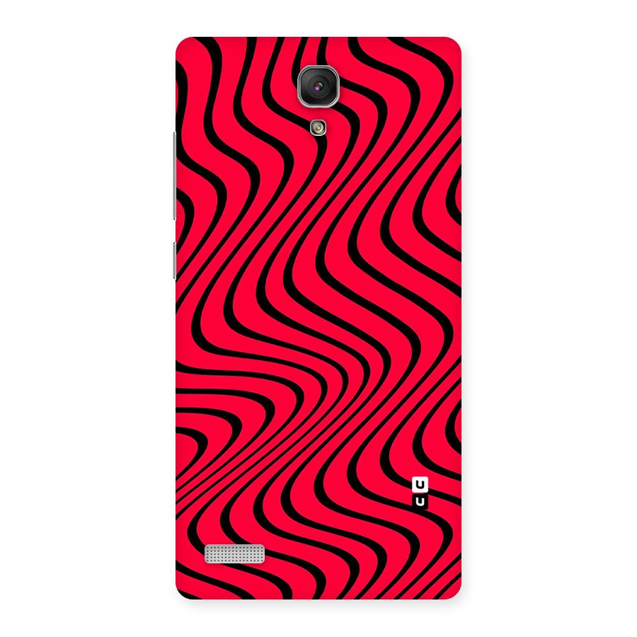 Waves Pattern Print Back Case for Redmi Note Prime