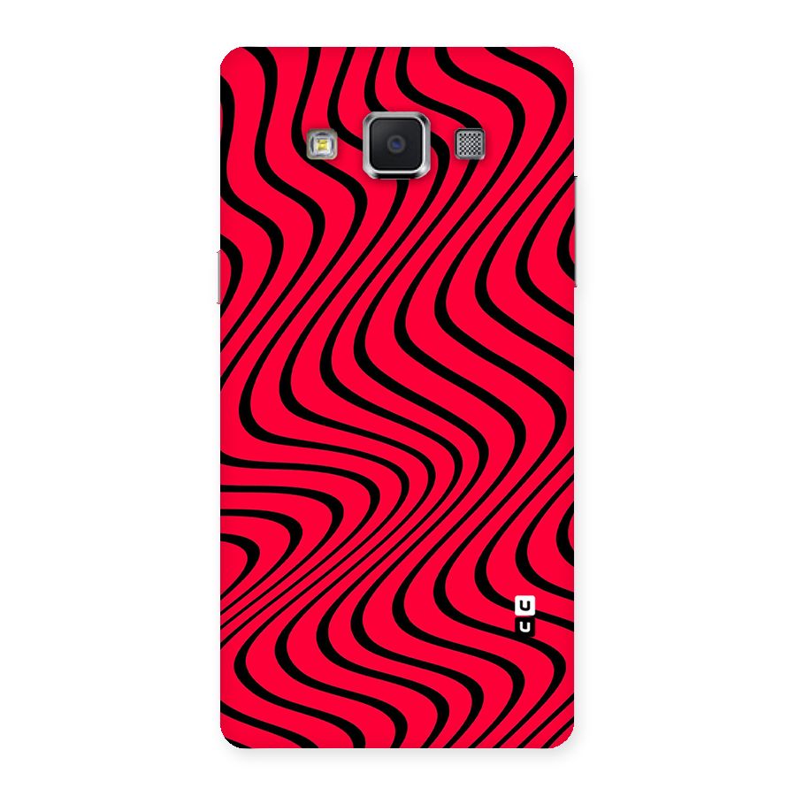 Waves Pattern Print Back Case for Samsung Galaxy A5