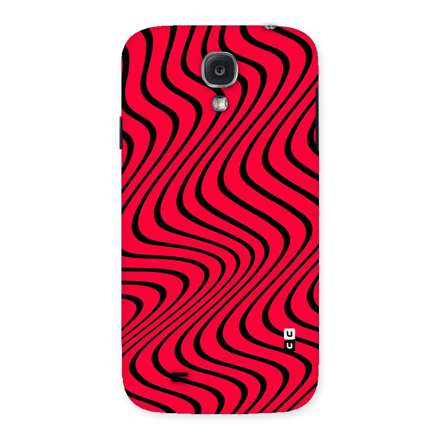 Waves Pattern Print Back Case for Samsung Galaxy S4
